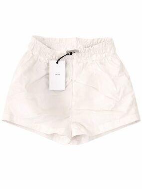 Onia White Elastic-Waist Women's shorts